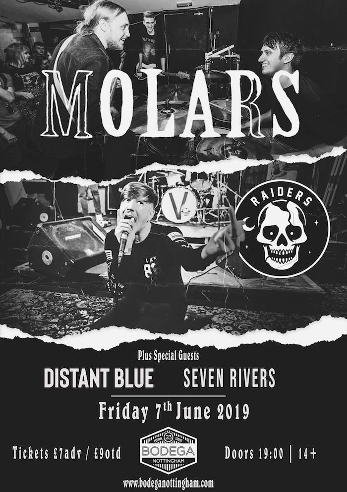 MOLARS gig poster image